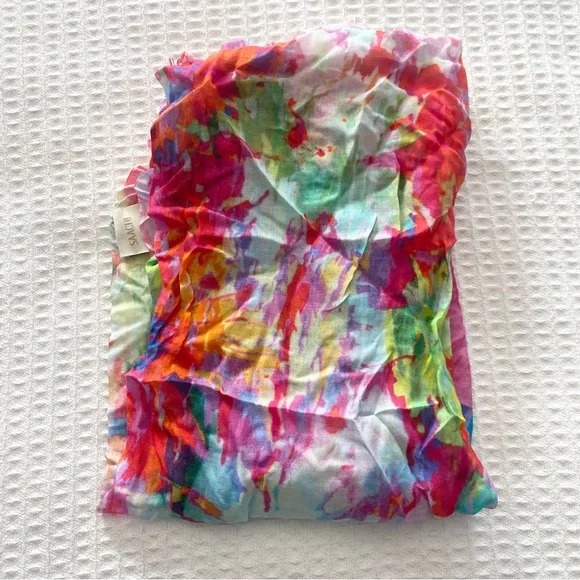 SAACHI bright Multicolor Scarf - Picture 2 of 4